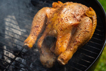 Poulet rôti barbecue