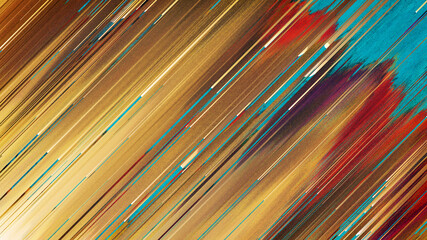 Abstract colorful pixel digital particles background. Modern background design
