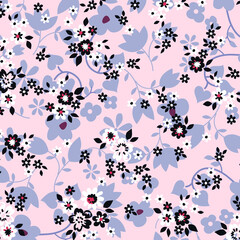 Floral background for textiles. - 422158610