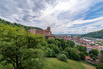 Fototapeta na wymiar Heidelberger Schloss, Heidelberg Germany 