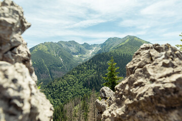 mountain landscape, mountain view, hiking trails