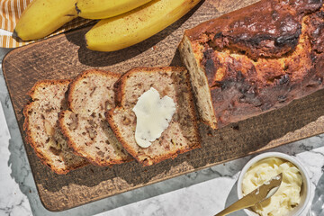 Homemade Banana Nut Bread