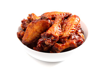 Barbecue Chicken Wings with Bone In