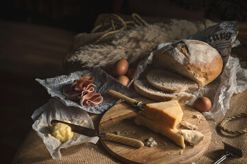 bread and cheese