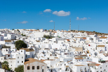 Fototapeta premium Vejer de la Frontera, famous white town in Cadiz, Andalusia, Spain