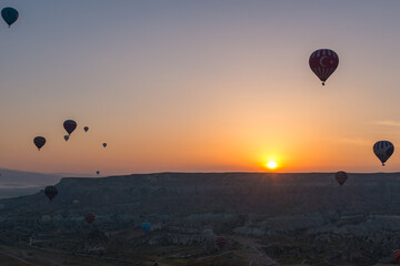 Balloon ride in Turkey