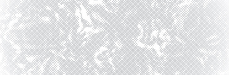 White Gray background. Dot pattern. Halftone dotted texture. Line structure. Vector illustration