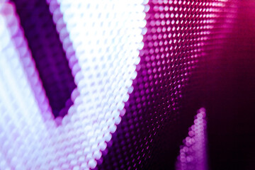 CloseUp LED blurred screen. LED soft focus background. abstract background ideal for design.