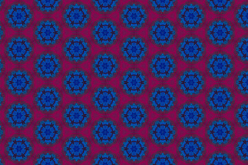 Colorful geometric abstract pattern for textile and design
