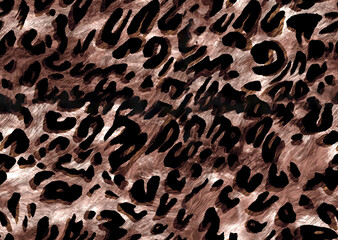 abstract seamless leopard print 