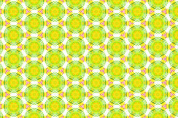 Colorful geometric abstract pattern for textile and design