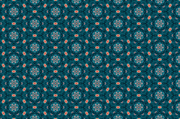 Colorful geometric abstract pattern for textile and design