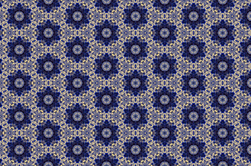Colorful geometric abstract pattern for textile and design