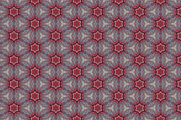 Colorful geometric abstract pattern for textile and design