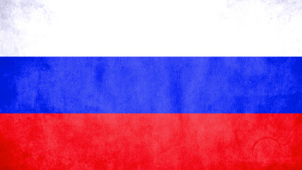 country flag painted on wood plank background