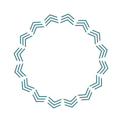 Fototapeta premium Circular pattern in form of mandala. Decorative ornament in ethnic oriental style. . Vector illustration