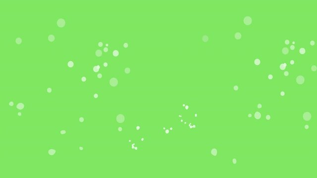 泡とレモンが下から上に行く切り替え動画