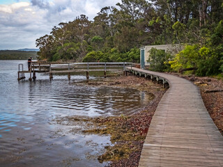 Naklejka premium Merimbula Boardwalk 