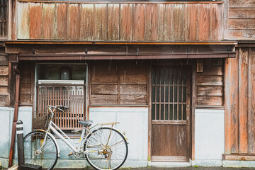 Fototapeta na wymiar vintage house in japan