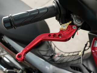 handle of motorcycle brake system