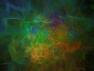 Imaginatory fractal background generated Image