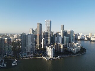 Obraz premium Miami Skyline - Brickell 