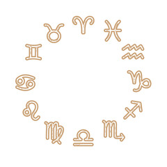 zodiac symbols design
