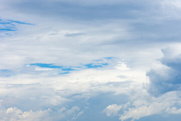 Fototapeta premium Blue Sky with Clouds 