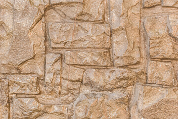 Stone modern wall with abstract pattern on surface city texture background