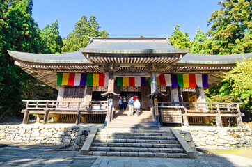 Yamadera Mountain temple of Yamagata, Japan.