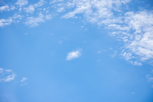 blue sky with clouds C&eacute;u azul e nuvens