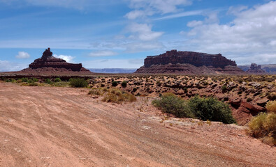 Stunning Valley of the Gods in Utah