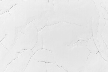 White old surface with many cracks wall texture background