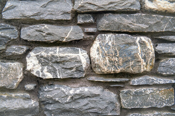 Grey stone wall for background