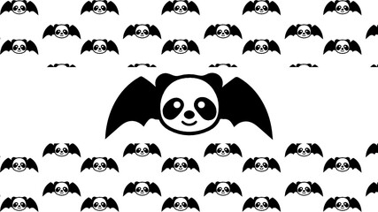 cute panda bat