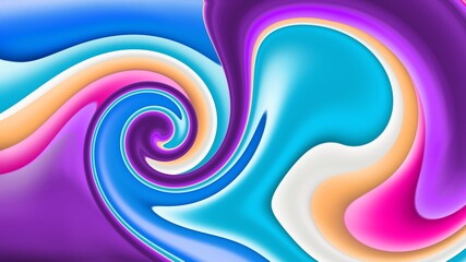 Abstract colorful painting background and texture illustration