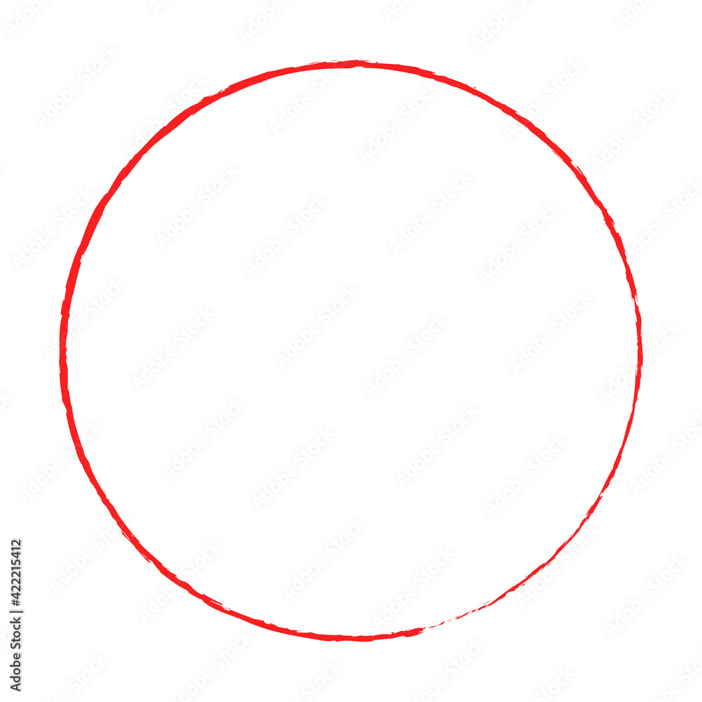 Poster Grungy circle blob, blotch vector