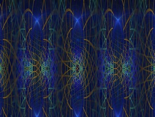 Imaginatory fractal background generated Image