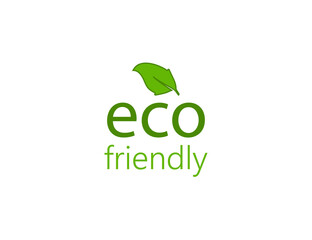 Eco icon. Eco friendly sign. Vector illustration.