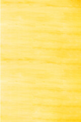 Vertical yellow watercolour background, Watercolour painting soft textured on wet white paper...