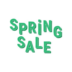 Inscription spring sale.
