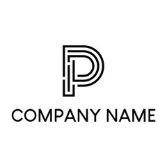 logo letter p