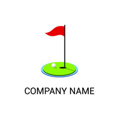 simple golf logo