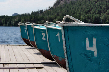 Burabay boats