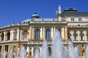 Fototapeta premium Odessa National Academic Theater of Opera and Ballet, Ukraine