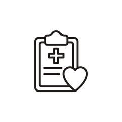 Health Insurance icon in vector. Logotype