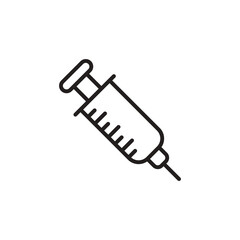 Injection icon in vector. Logotype