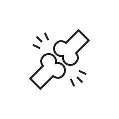 Orthopedic icon in vector. Logotype