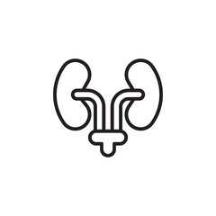 Urology icon in vector. Logotype