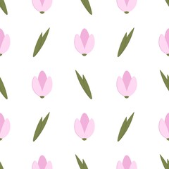 Delicate floral pattern. Elegant light pattern. Textile and fabric design